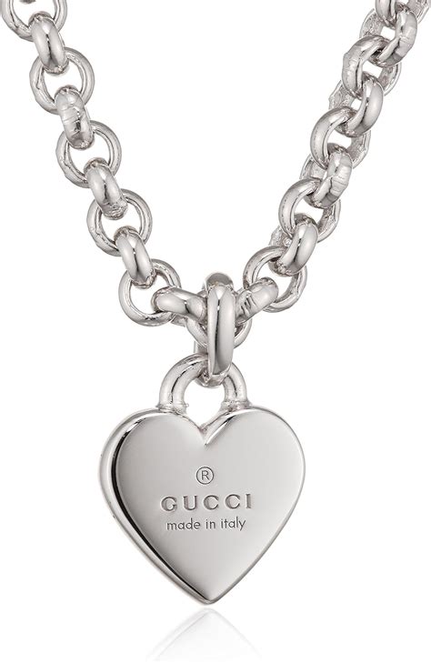 gucci ram necklace|gucci necklace with heart pendant.